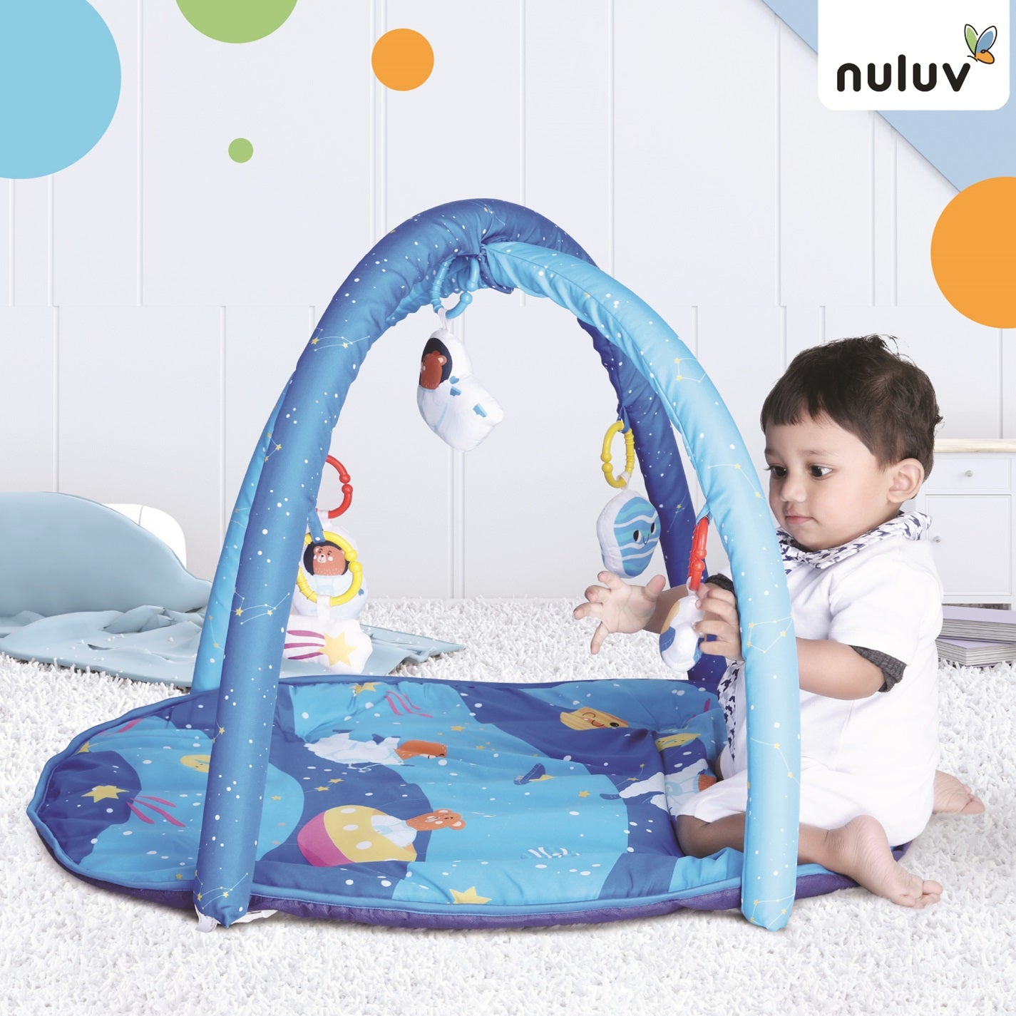 Nuluv Playgym - Space Birth to 12 Months Multicolor