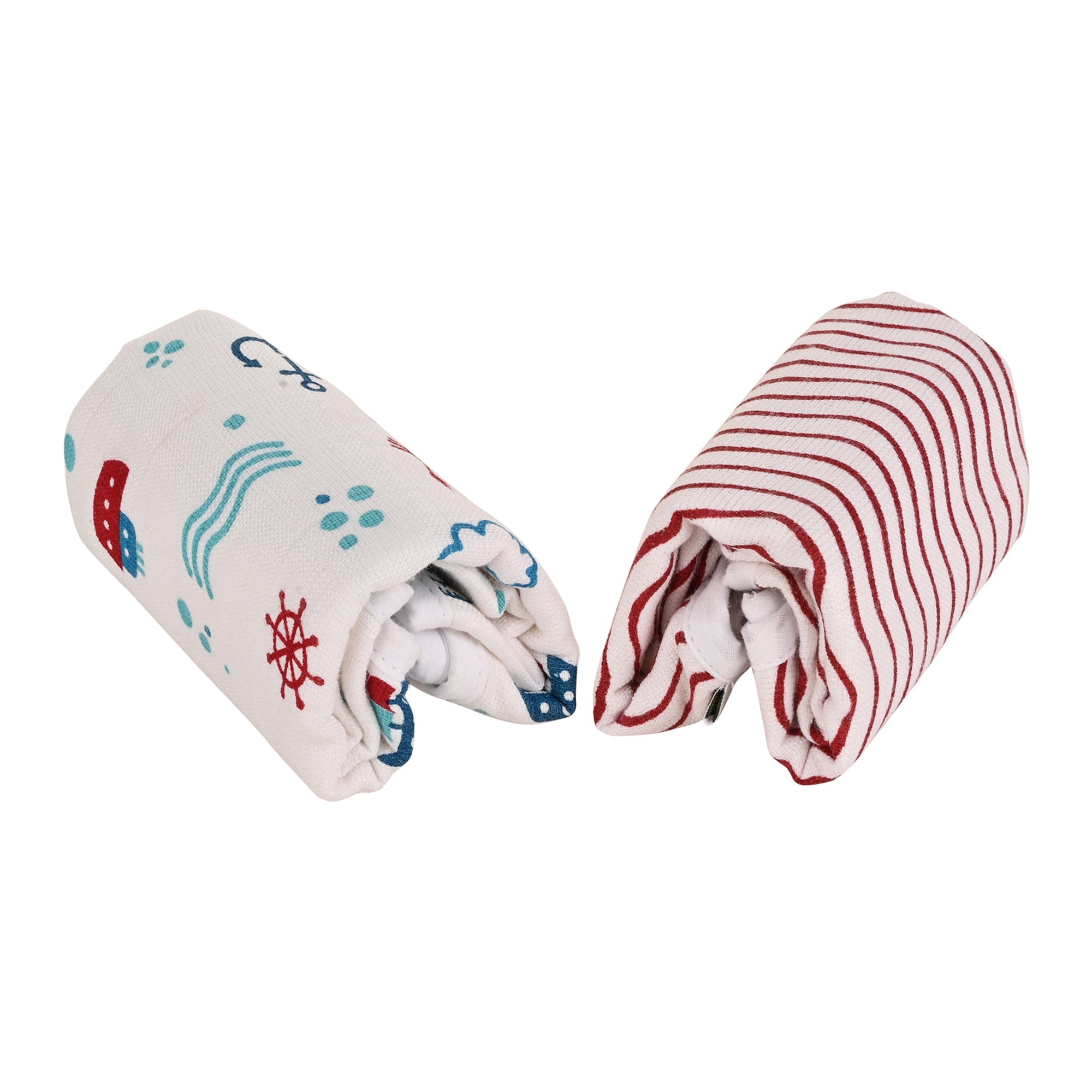 Red Anchor Burp Cloth 0-6 months