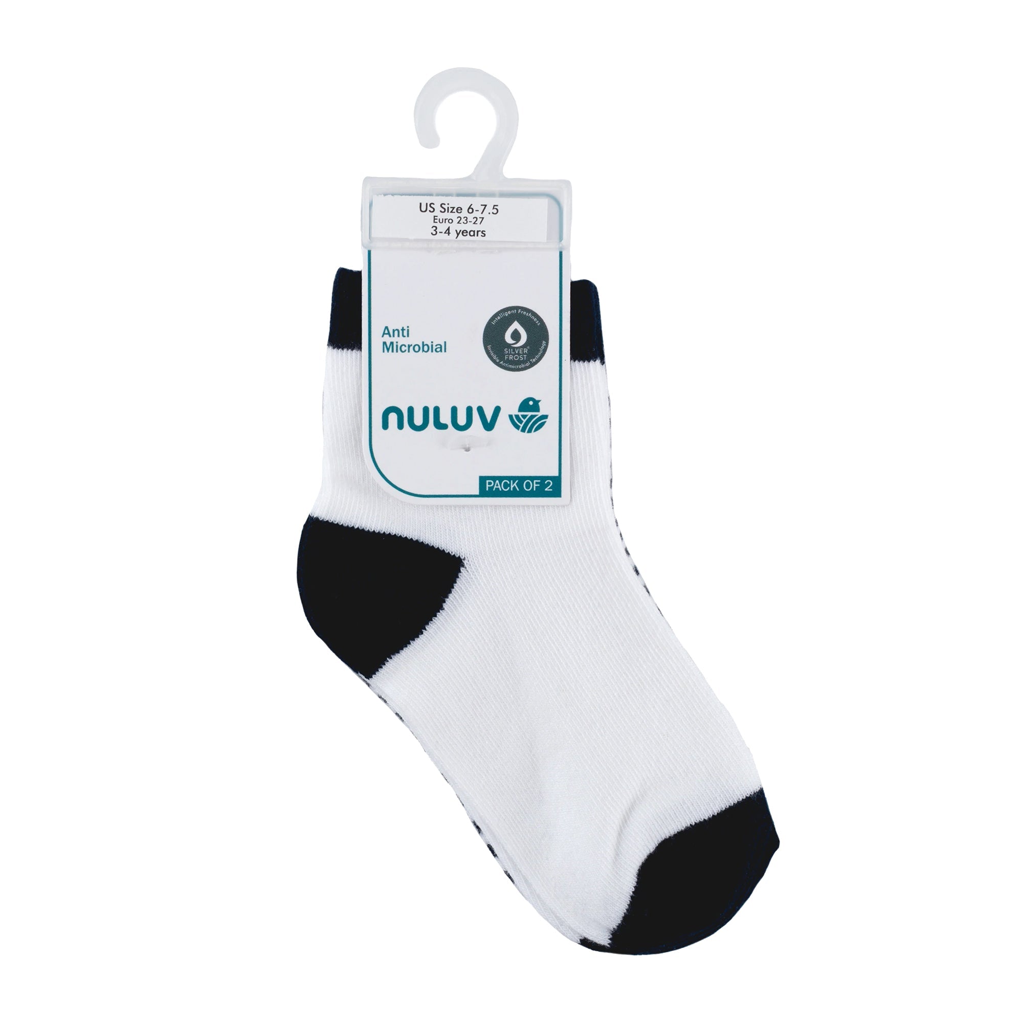 Nuluv Boys Ankle Length Socks (Pack of 2)