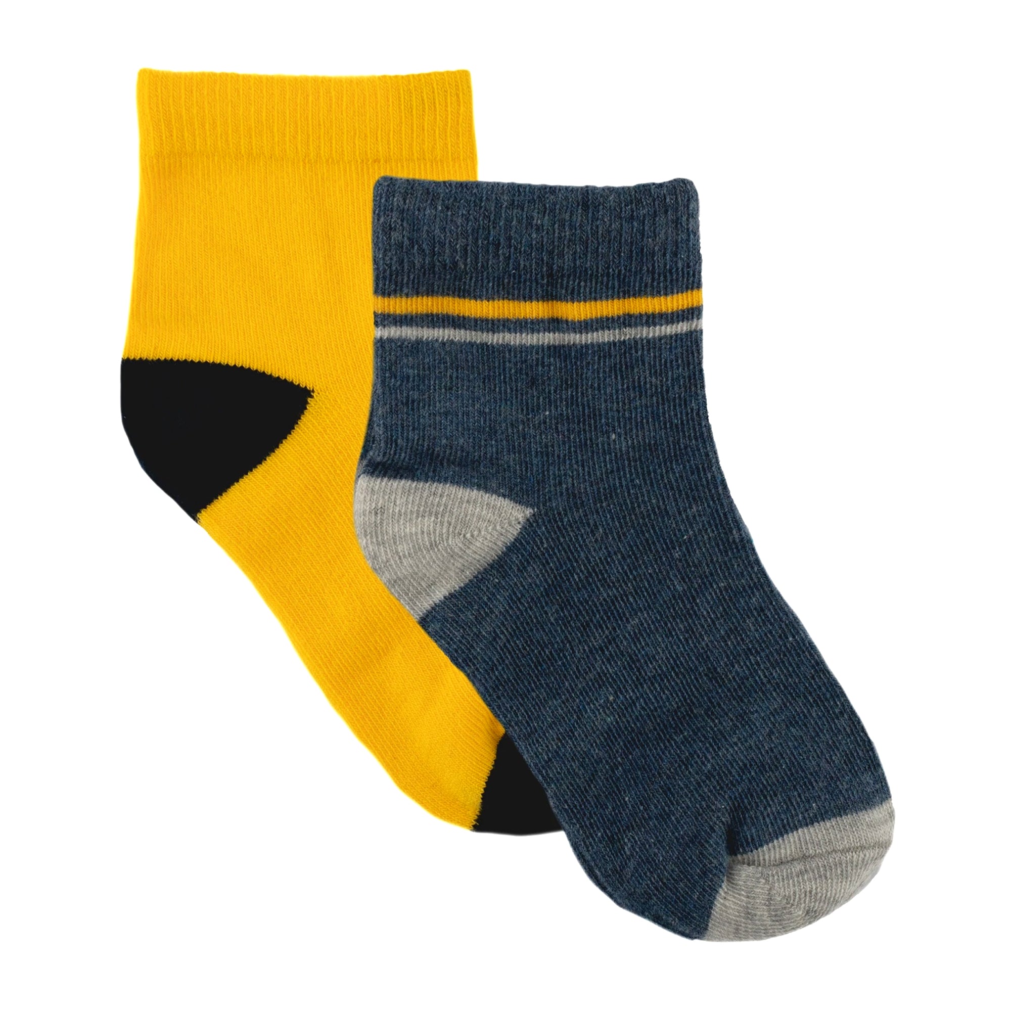 Nuluv Boys Ankle Length Socks (Pack of 2)