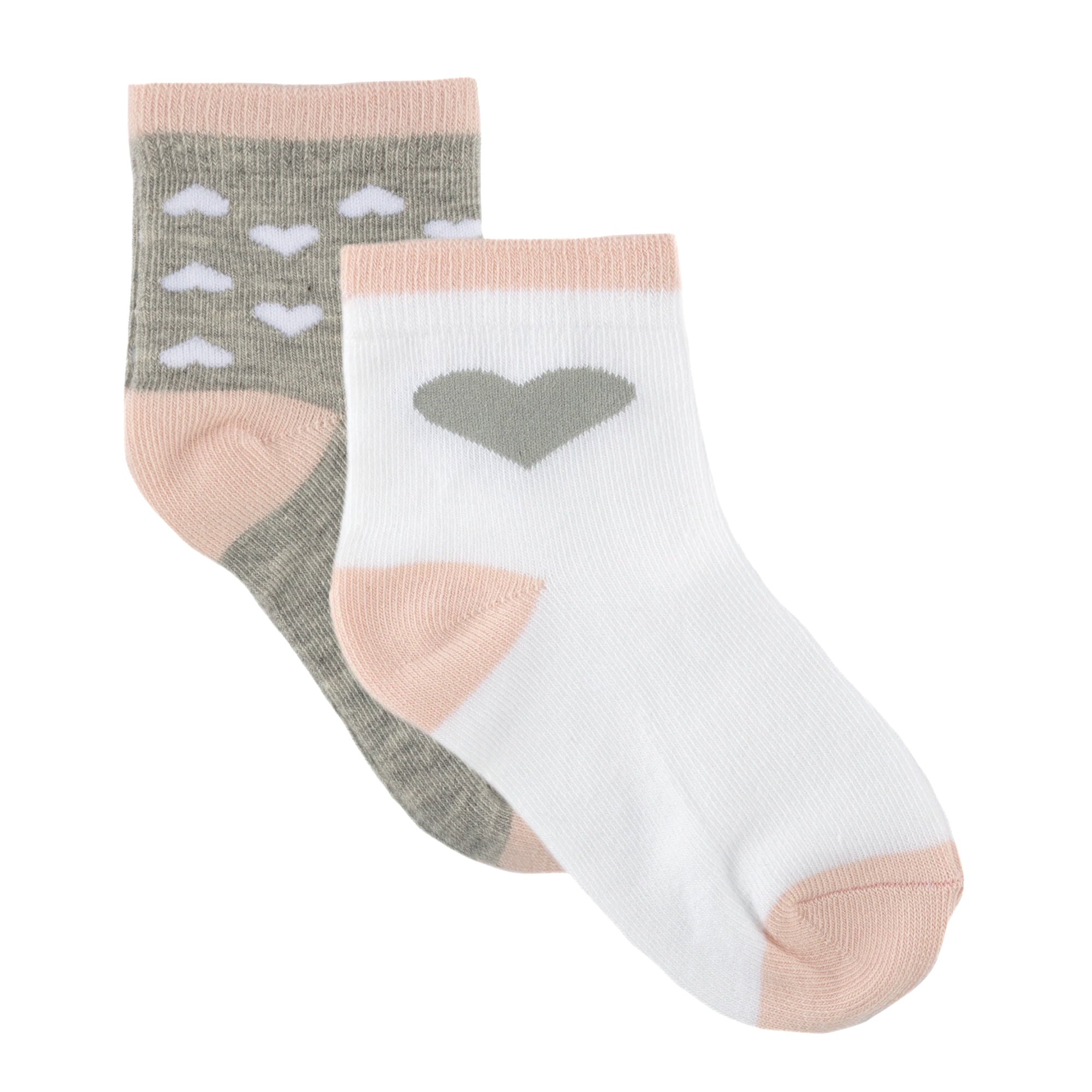 Nuluv Girls Ankle Length Socks (Pack of 2)